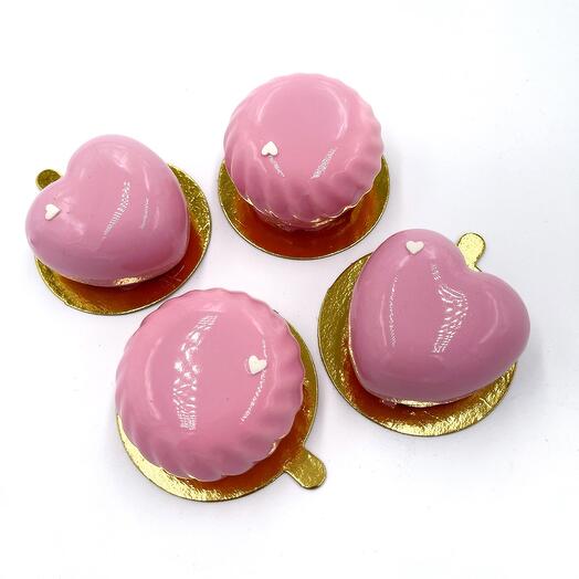 Набор муссовых пирожных-ассорти 4 шт