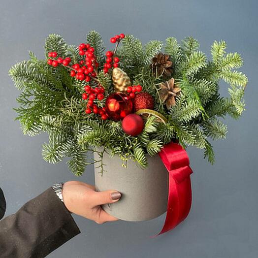 Зимняя композиция Santa Claus S