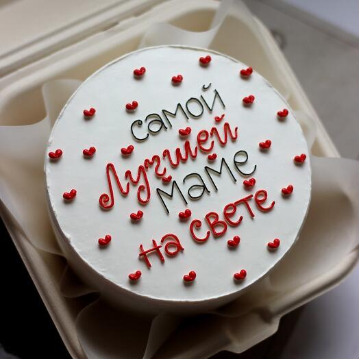 Бенто тортик для самой лучшей мамы на свете