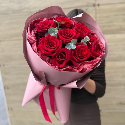Красные розы букет для любимой