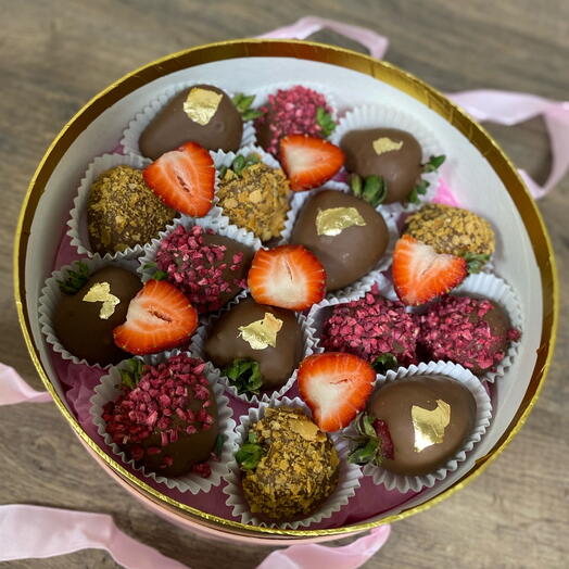 Набор из клубника в шоколаде