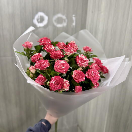 Букет кустовых роз 💖