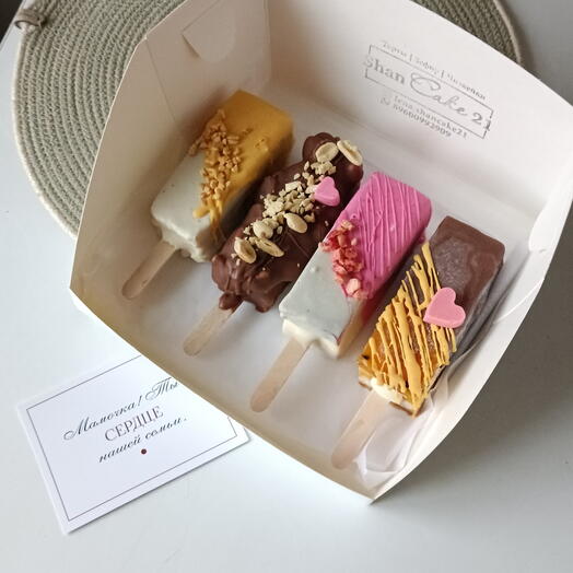 Чизкейки набор на 4 вкуса