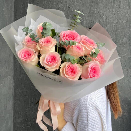 Розовые красивые розы 🌸💖для самой самой любимой 🌸/ цветы в Уфе