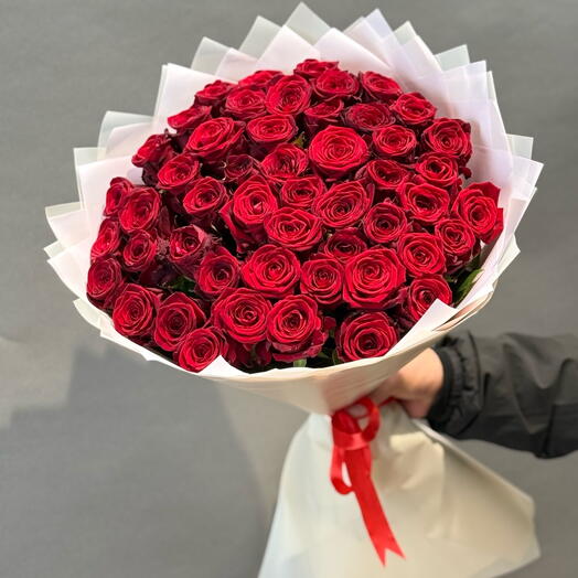 Букет из красной розы