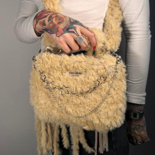 Меховая сумочка