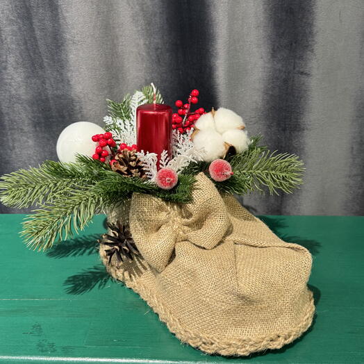 Новогодний сапожок