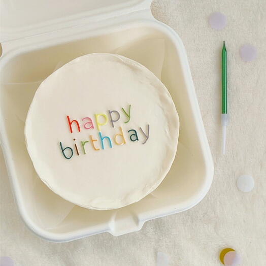 Бенто торт Happy Birthday
