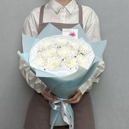 Букет хризантемы кустовой