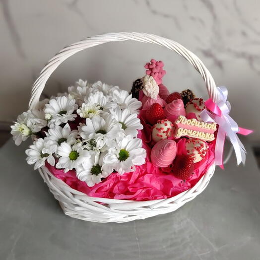 Корзина для Любимой доченьки