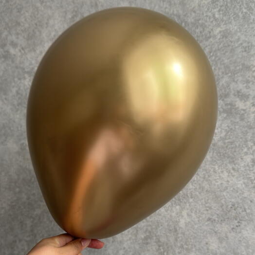 Хромированный шар, в цвете золото, 12 дюйма