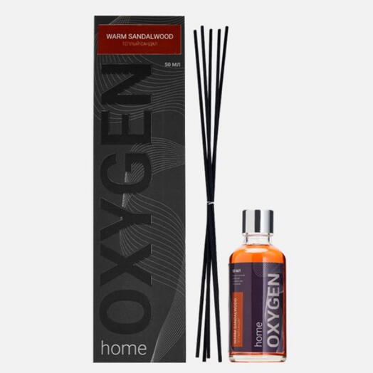 Ароматический диффузор Oxygen «Теплый сандал», 50мл