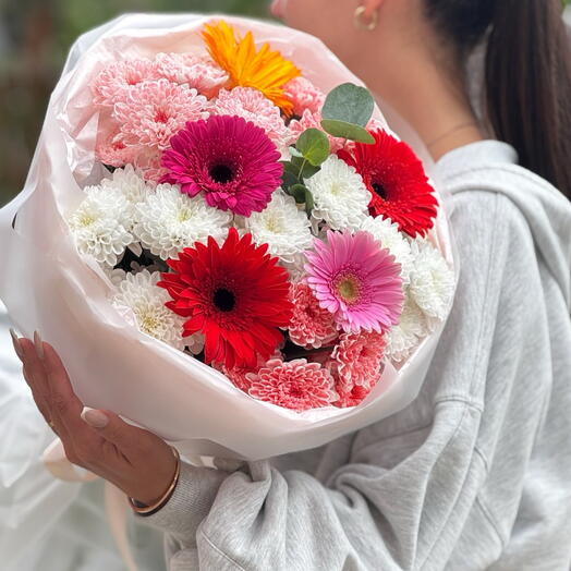 Сборный букет «солнечный»