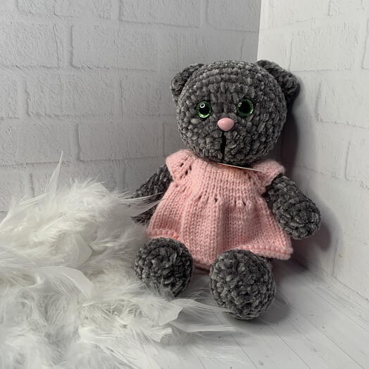 Интерьерная игрушка ручной работы «Киса»💓