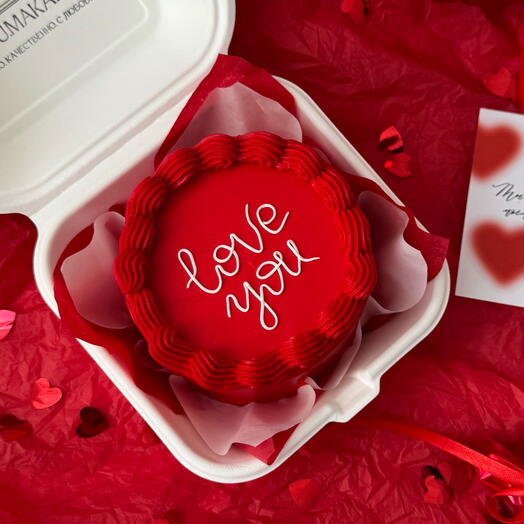Бенто-торт «love you»