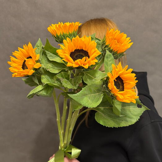 Букет ️Подсолнух 🌻солнышко