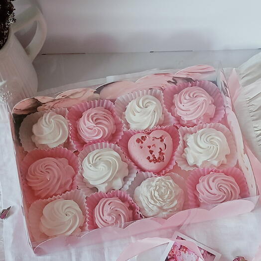 Зефир на 8 марта 12 шт