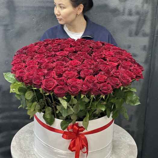 101 Роза в коробке