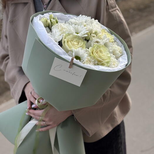 Букет «Зеленая свежесть»