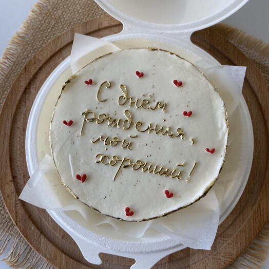 Бенто торт любимому на ДР