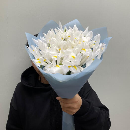 Ирис белый 19 шт