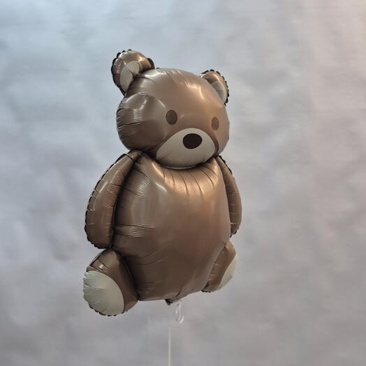 Шар (35 /89 см) Фигура, Мишка, Сатин