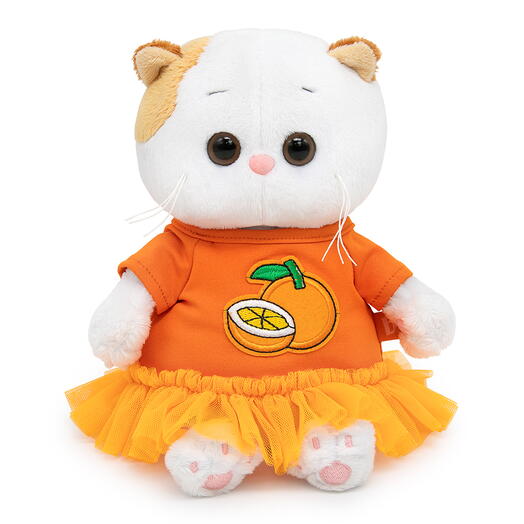 LB-138 Игрушка Кошечка Ли-Ли baby в платье с апельсином