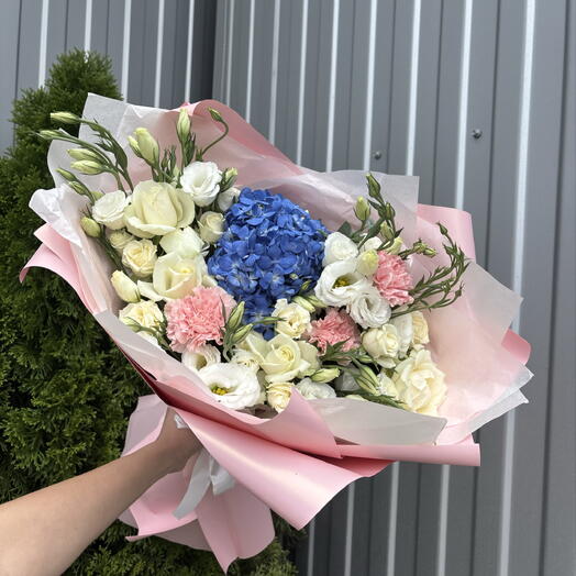 Букет с гортензией 💖