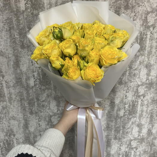 Букет из 9 кустовых роз