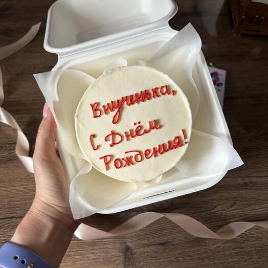 Бенто торт для внучки/внука