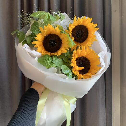 Букет подсолнухов 🧡
