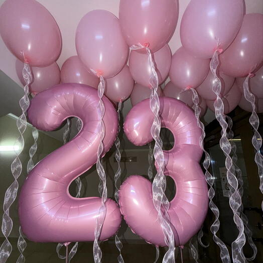 2 цифры + 15 шаров