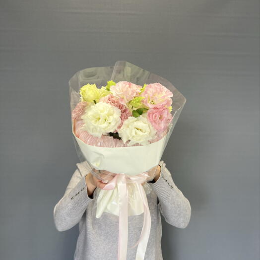 Букет из эустомы 🌺