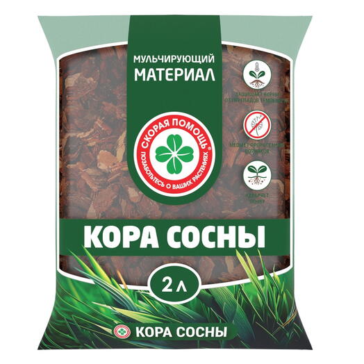 Кора сосны, фракция 5-10 мм, 2л