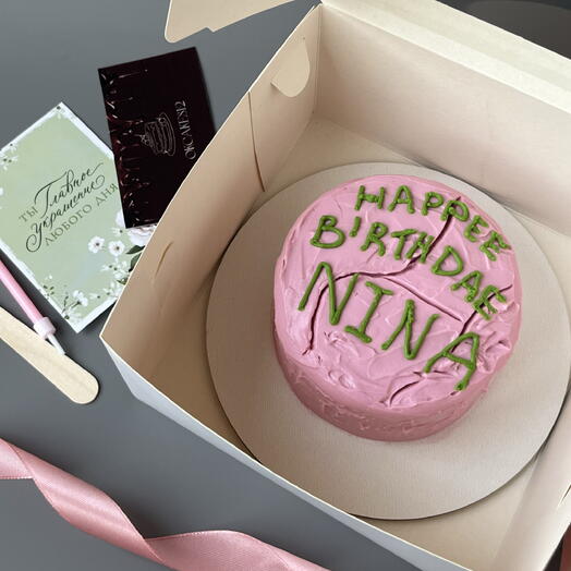 Торт Happee birthdae