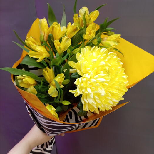 Яркий осенний букет💐