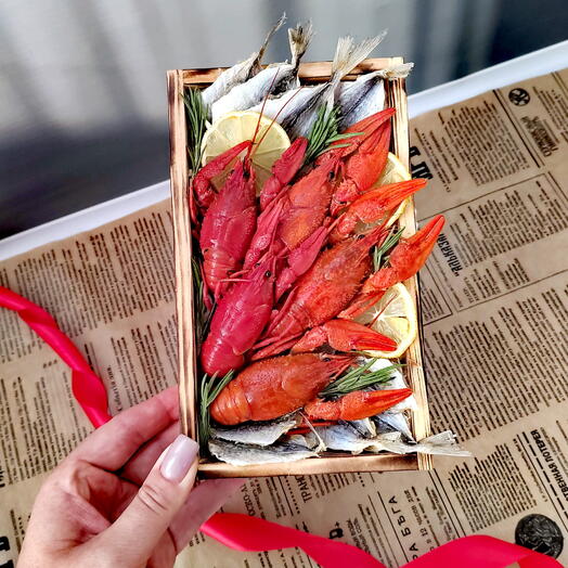 Бокс мини с раками