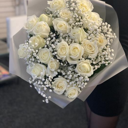 A cloud of roses