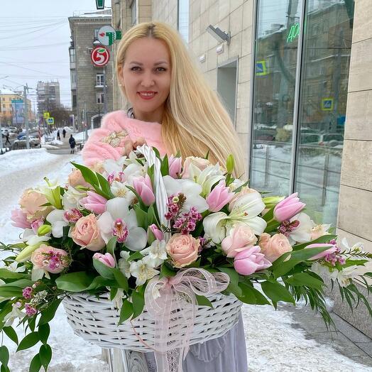 Корзина весенняя