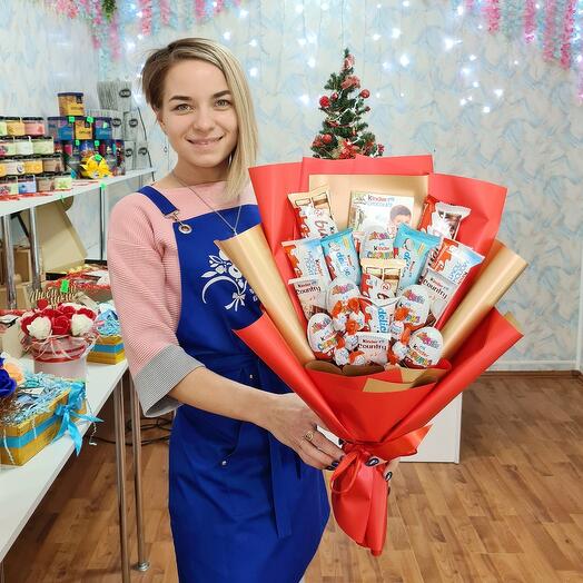 Chocolate Kinder Bouquet