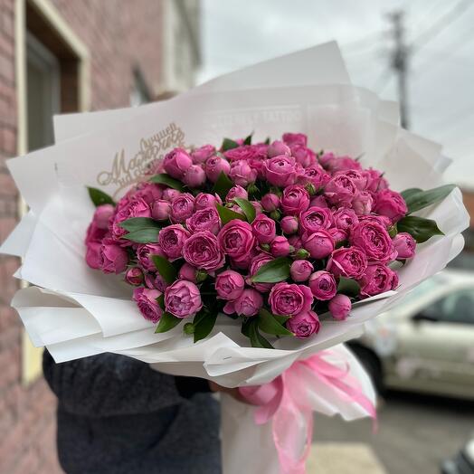 Пионовидные розы для мамы