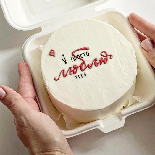 Бенто торт Люблю