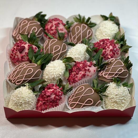 Fresas cubiertas de chocolate