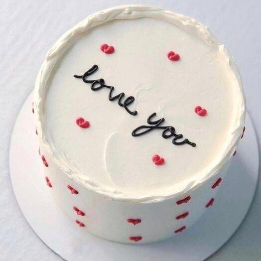 Бенто торт Love You
