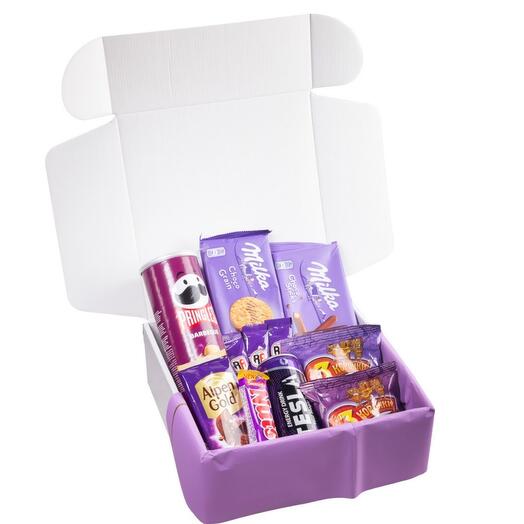 Подарочная коробка «Color Party» Фиолетовая