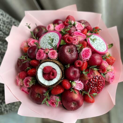 Delicate fruit bouquet