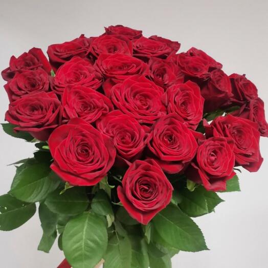 Bouquet of 25 red roses