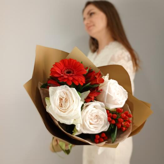 Букет"Love" с розами