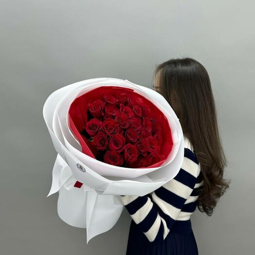 Роза Кения красная