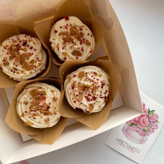 Ароматные Капкейки 🧁🧁🧁🧁 десерт